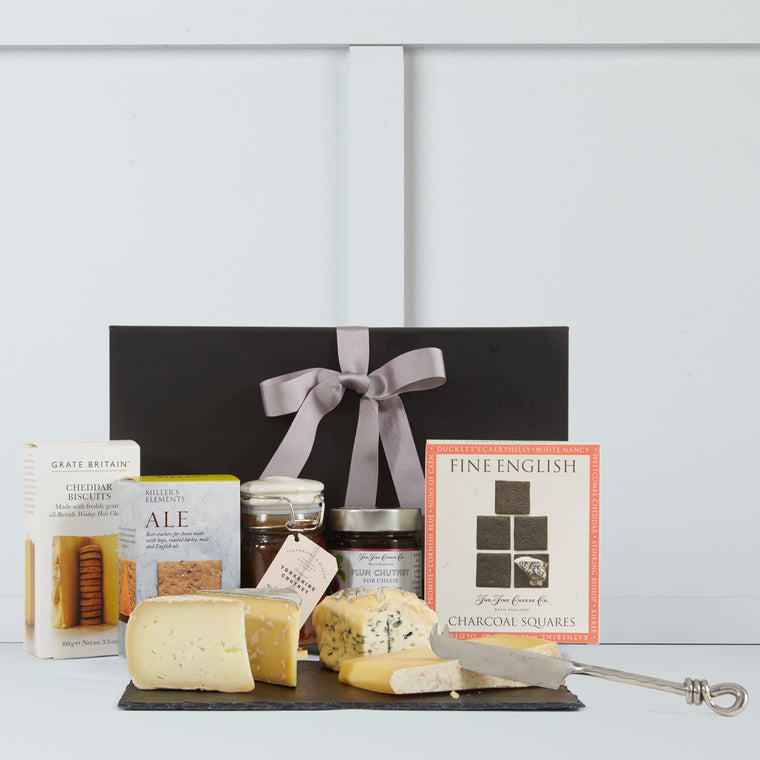 Cheese Box - lots of great cheeses to send to your loved ones hand picked by us here at the Hamper lounge 