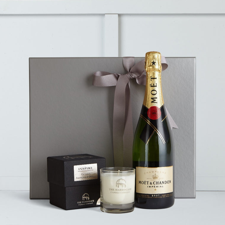 Champagne & Scent Gift Box