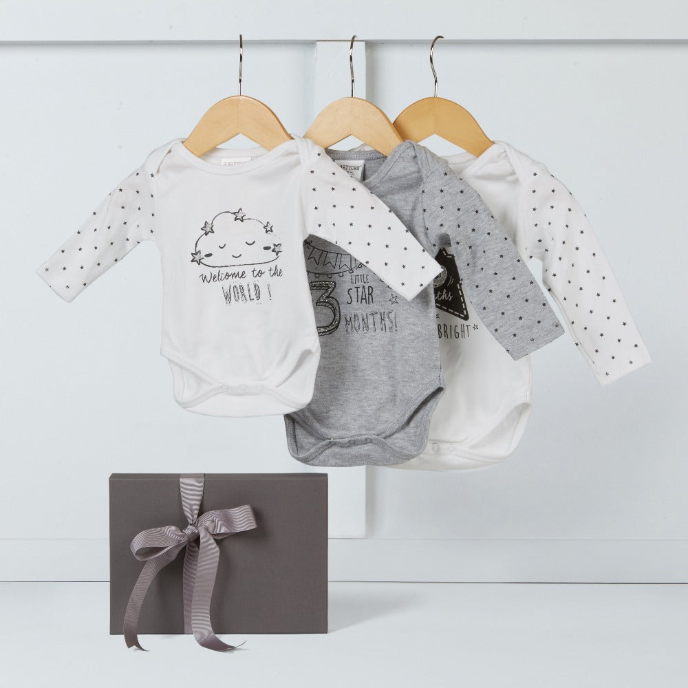 Baby Milestone Bodysuit Gift